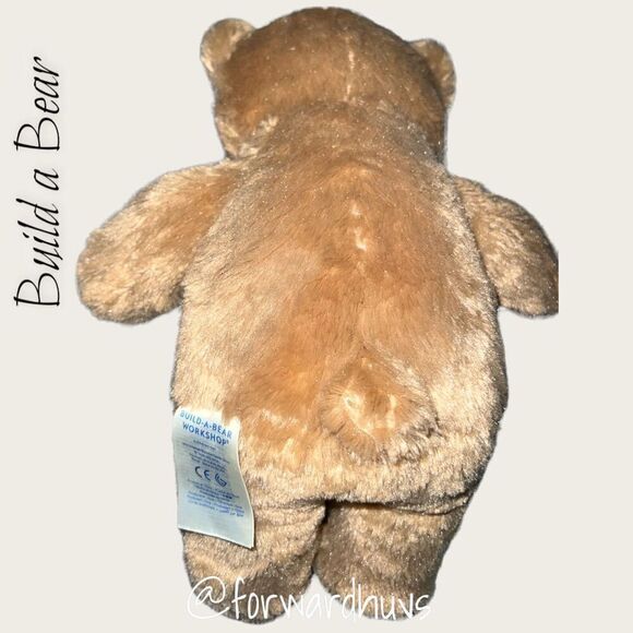 Adorable Brown Build-A-Bear Plush with "Happy Birthday" - Picture 6 of 8